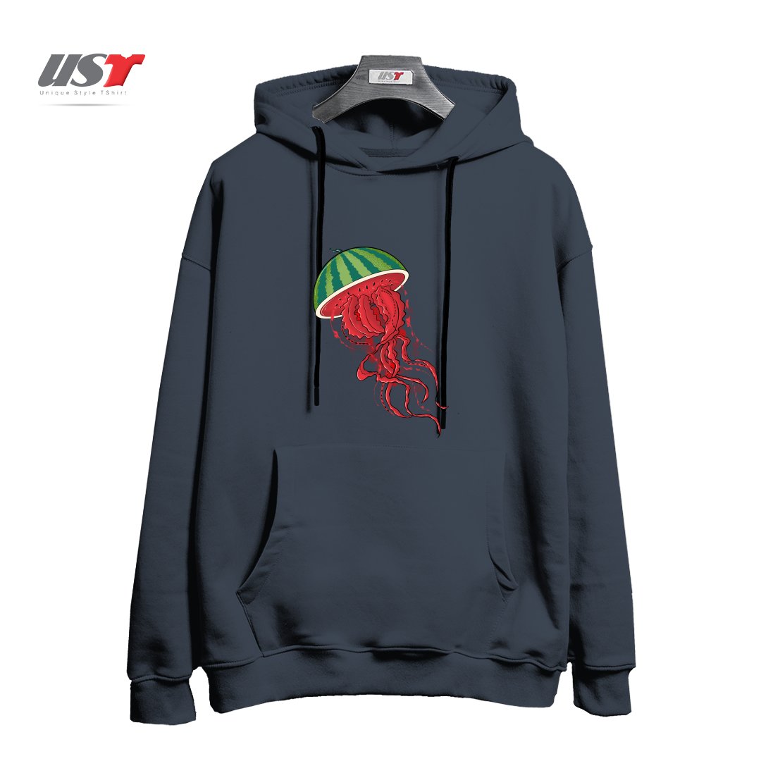 هودی اورسایز طرح WATERJELLYMELON