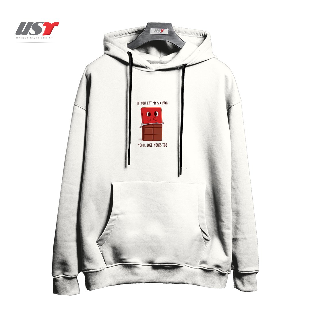 هودی اورسایز طرح SWEET THREAT