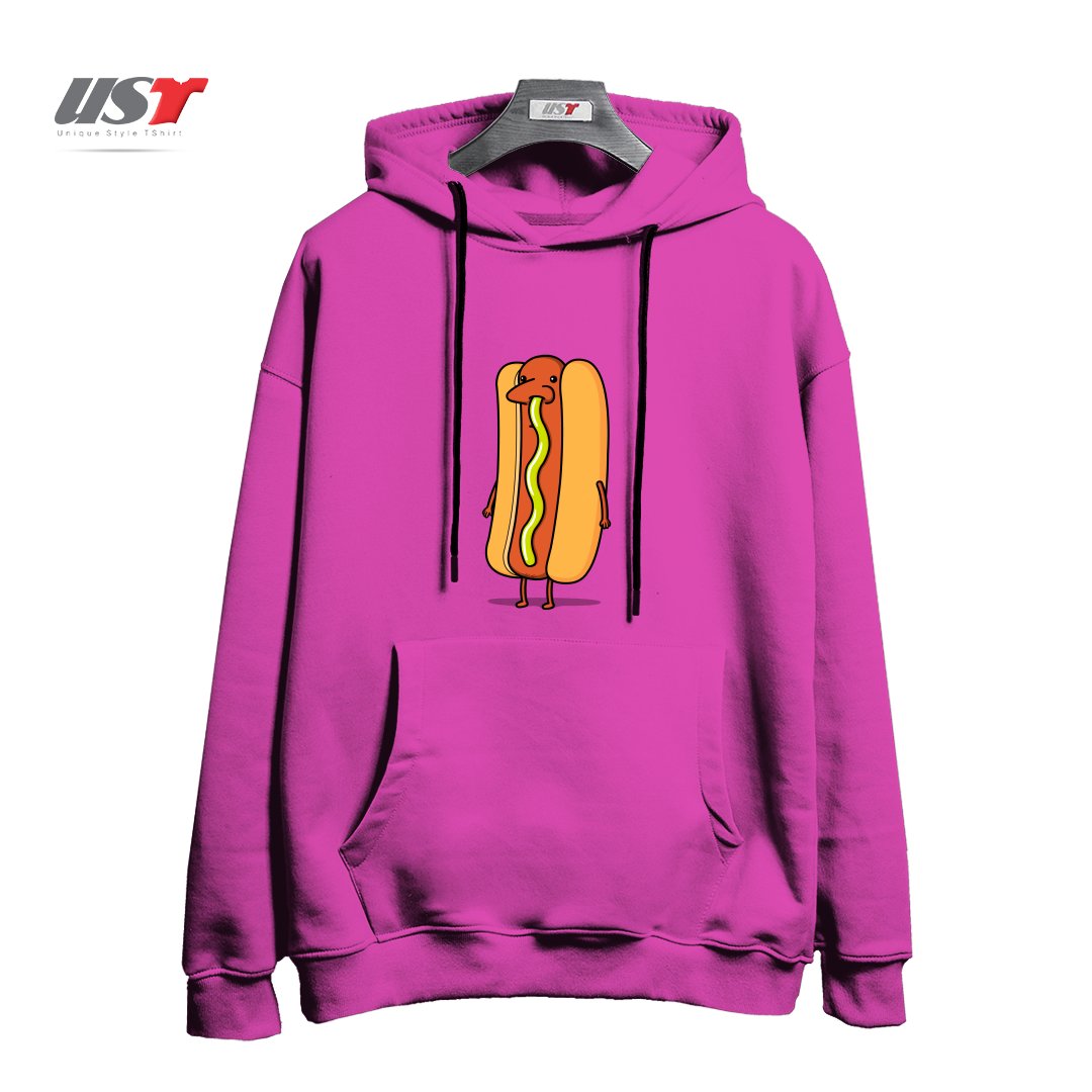 هودی اورسایز طرح SNOT DOG!3