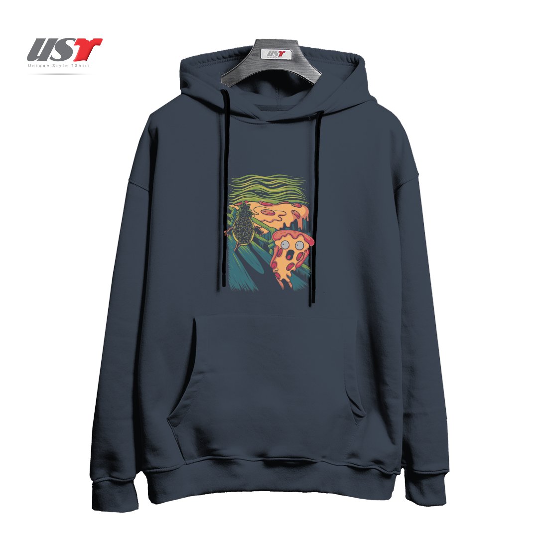 طرح PIZZA NIGHTMARE هودی اورسایزرنگ دودی