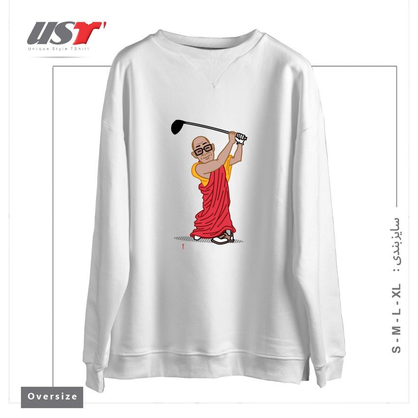 سوییشرت اورسایز طرح BIG HITTER