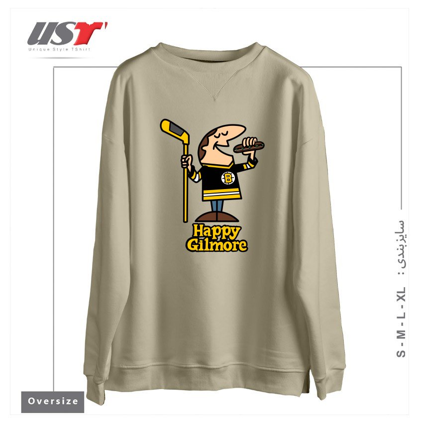 سوییشرت اورسایز طرح LITTLE HAPPYS