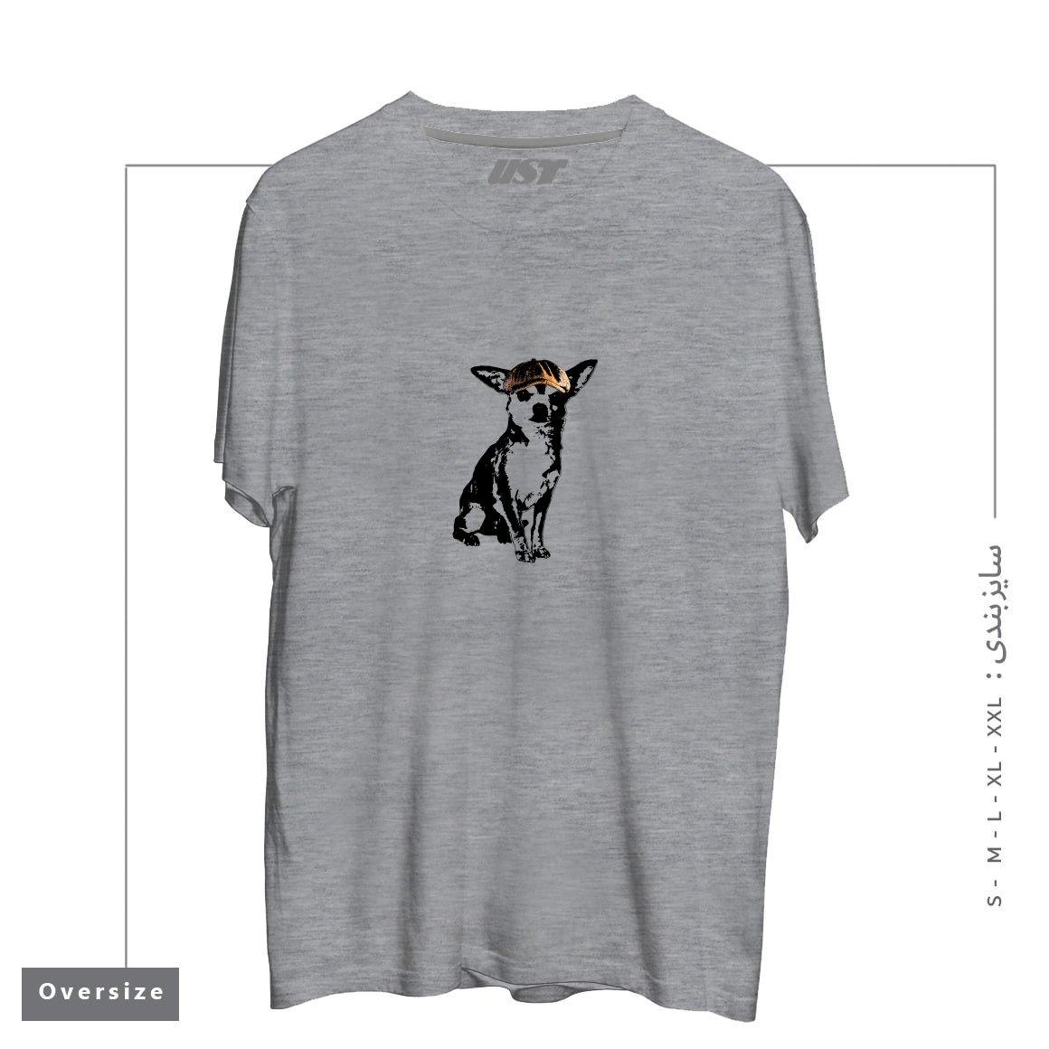 تیشرت اورسایز طرح LI'L TOUGH GUY1