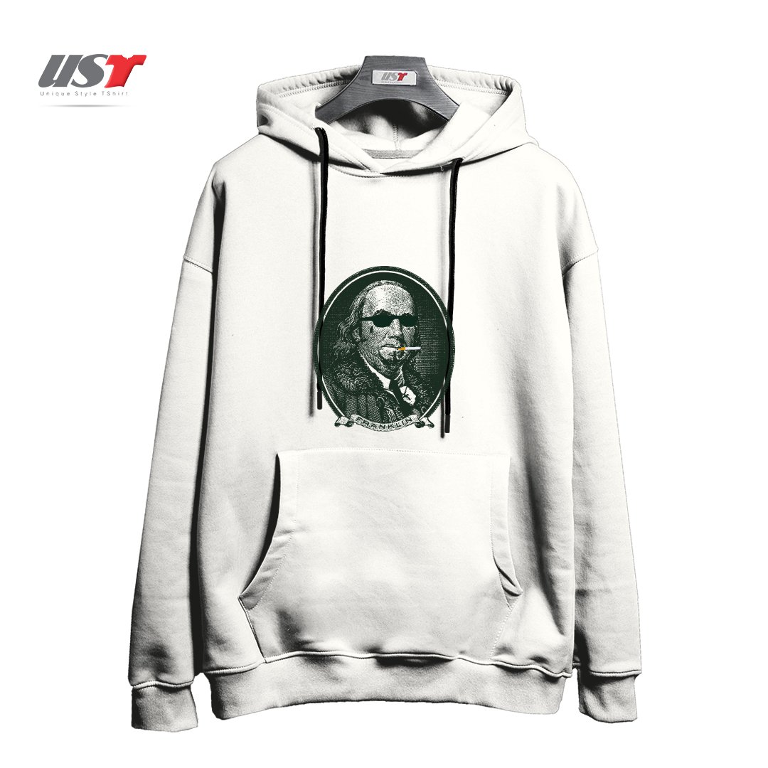 هودی اورسایز طرح ALL ABOUT DA BENJAMINS