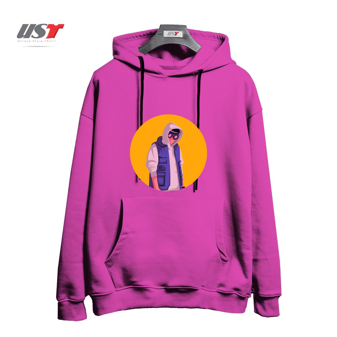 هودی اورسایز طرح lifestyle