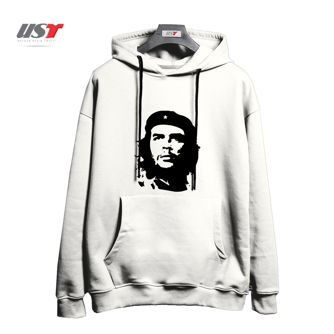 طرح CHE هودی اورسایزرنگ سفید