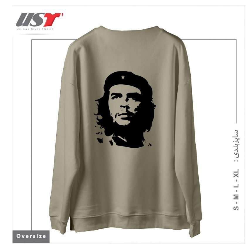 طرح CHE سوییشرت اورسایزرنگ نخودی