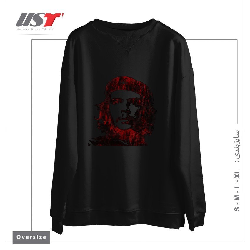 سوییشرت اورسایز طرح ERNESTO CHE GUEVARA