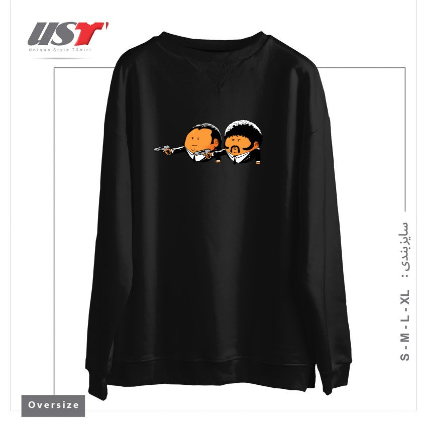 سوییشرت اورسایز طرح EXTRA PULP