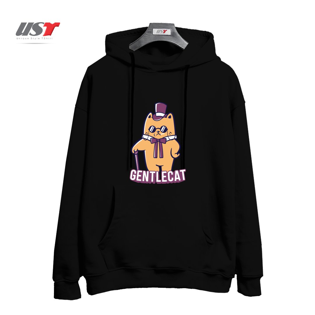 هودی اورسایز طرح GENTLECAT