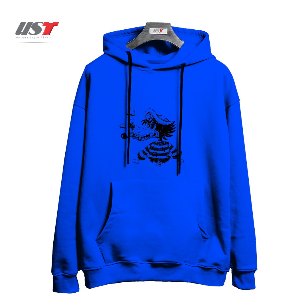 هودی اورسایز طرح NU POGODI! WOLF1