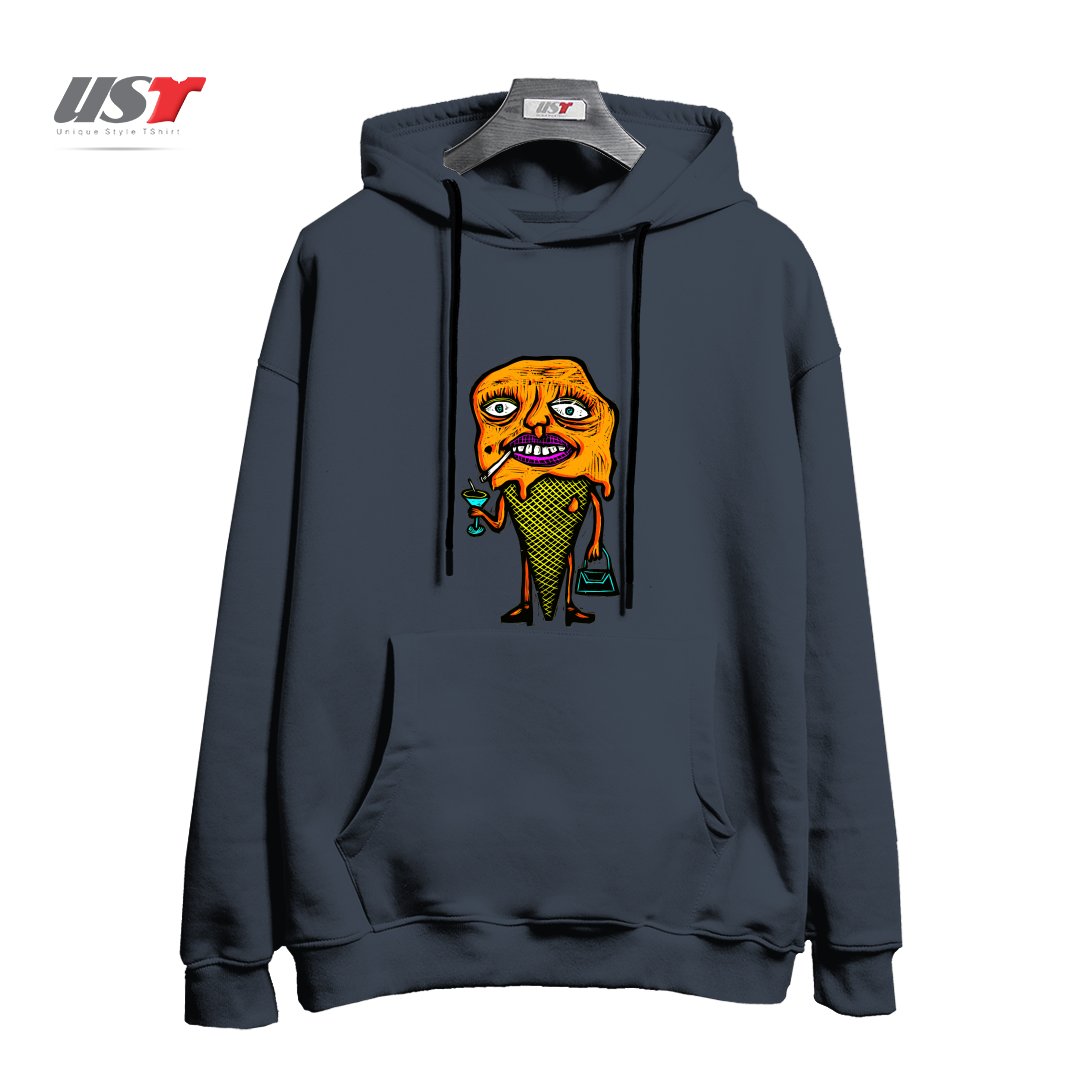 طرح ORANGE SHERBETTY هودی اورسایزرنگ دودی