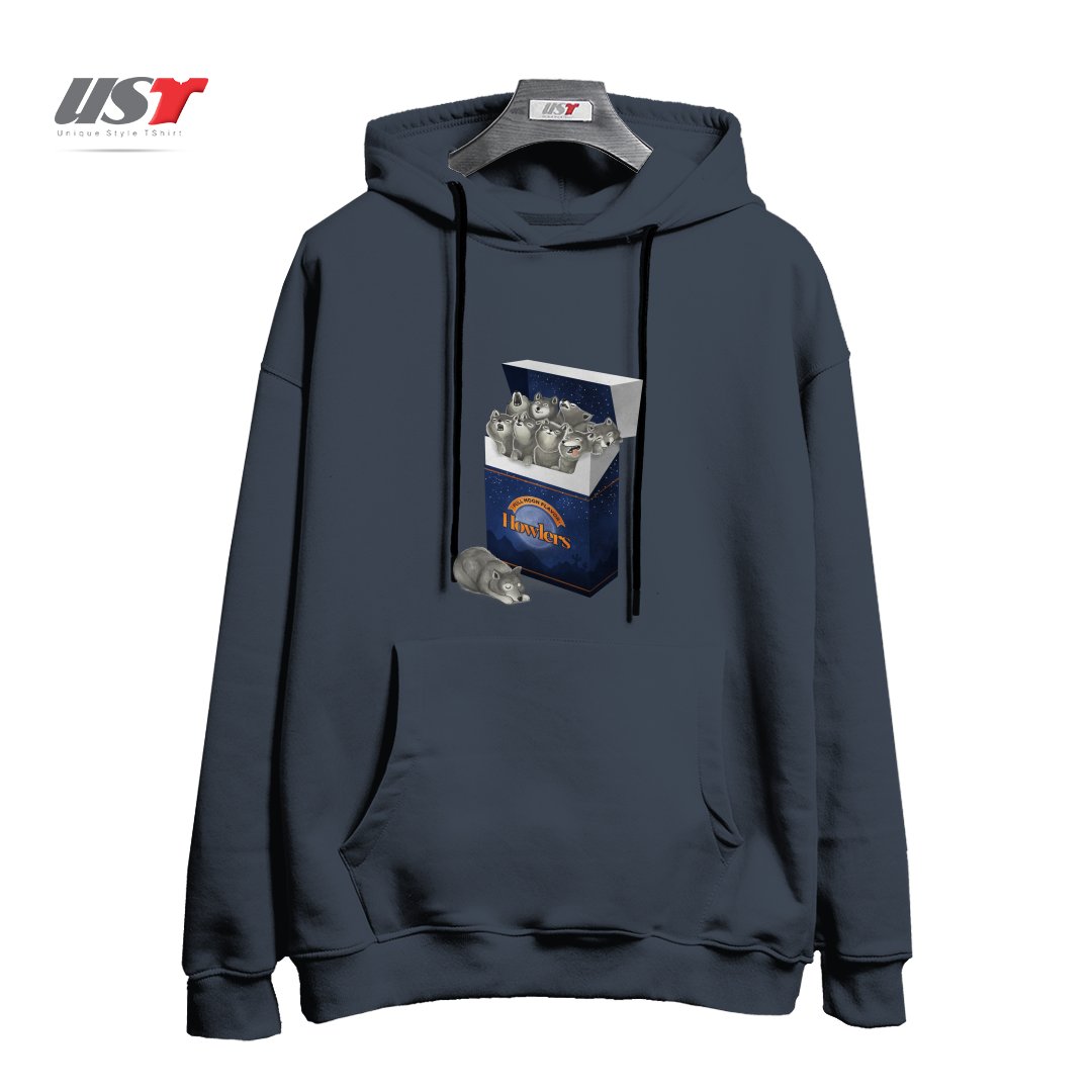 هودی اورسایز طرح PACK OF WOLVES