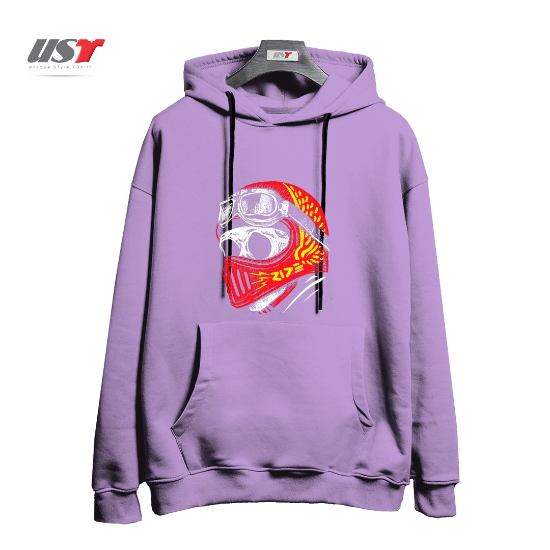 طرح RIDE SKULL هودی اورسایزرنگ یاسی